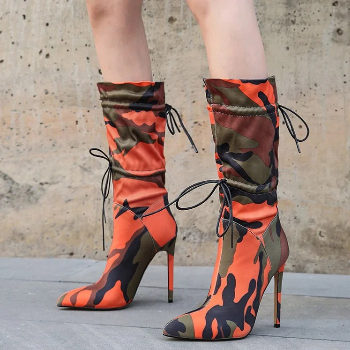 2020 Winter Soft Upper Thin Heel Camouflage Women's Knee-high Pointed Toe Slip-on Boots Solid High Booties Large Size 46 Boots, Black, plaid,camouflage
2020 Winter Soft Upper Thin Heel Camouflage Women's Knee-high Pointed Toe Slip-on Boots Solid High Booties Large Size 46 Boots, Black, plaid,camouflage