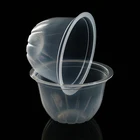 Smart design breakfast bowl, white soup bowl disposable plastic salad bowl