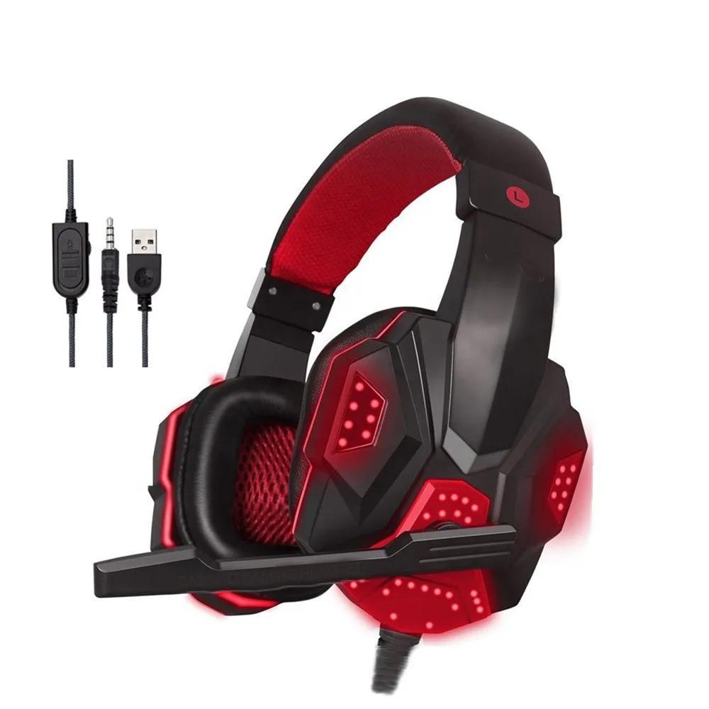 Earphones Wired Gaming Headset Wired-Game Over-Ear Xbox Casque Deep-Bass Stereo headset gaming for ps4, Accept customise
Earphones Wired Gaming Headset Wired-Game Over-Ear Xbox Casque Deep-Bass Stereo headset gaming for ps4, Accept customise