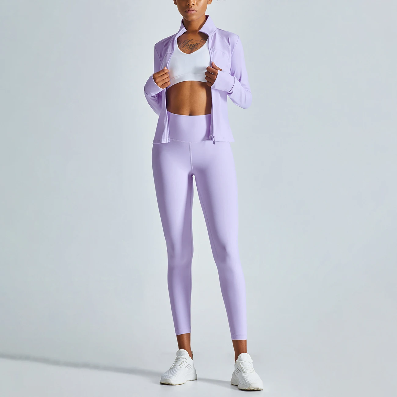 Winter Workout Sets 2 Pieces Long Sleeve Zipper Sweatpants Sweatsuit Gym Fitness Set Jogging suit Sport Wear Tracksuit for Women
Winter Workout Sets 2 Pieces Long Sleeve Zipper Sweatpants Sweatsuit Gym Fitness Set Jogging suit Sport Wear Tracksuit for Women