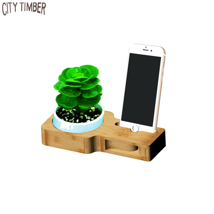bamboo desktop plant stand with phone holder and natural sound amplifier, Natural wood color
bamboo desktop plant stand with phone holder and natural sound amplifier, Natural wood color