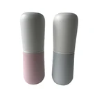 Wheat Straw Multi-functional Wash Kit Capsule Portable Storage Cup Travel Kit Toothbrush Cup
