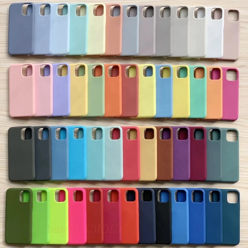 new custom solid color cell phone case for apple iphone 11 12 13 pro max official original logo liquid silicone phone case cover
new custom solid color cell phone case for apple iphone 11 12 13 pro max official original logo liquid silicone phone case cover