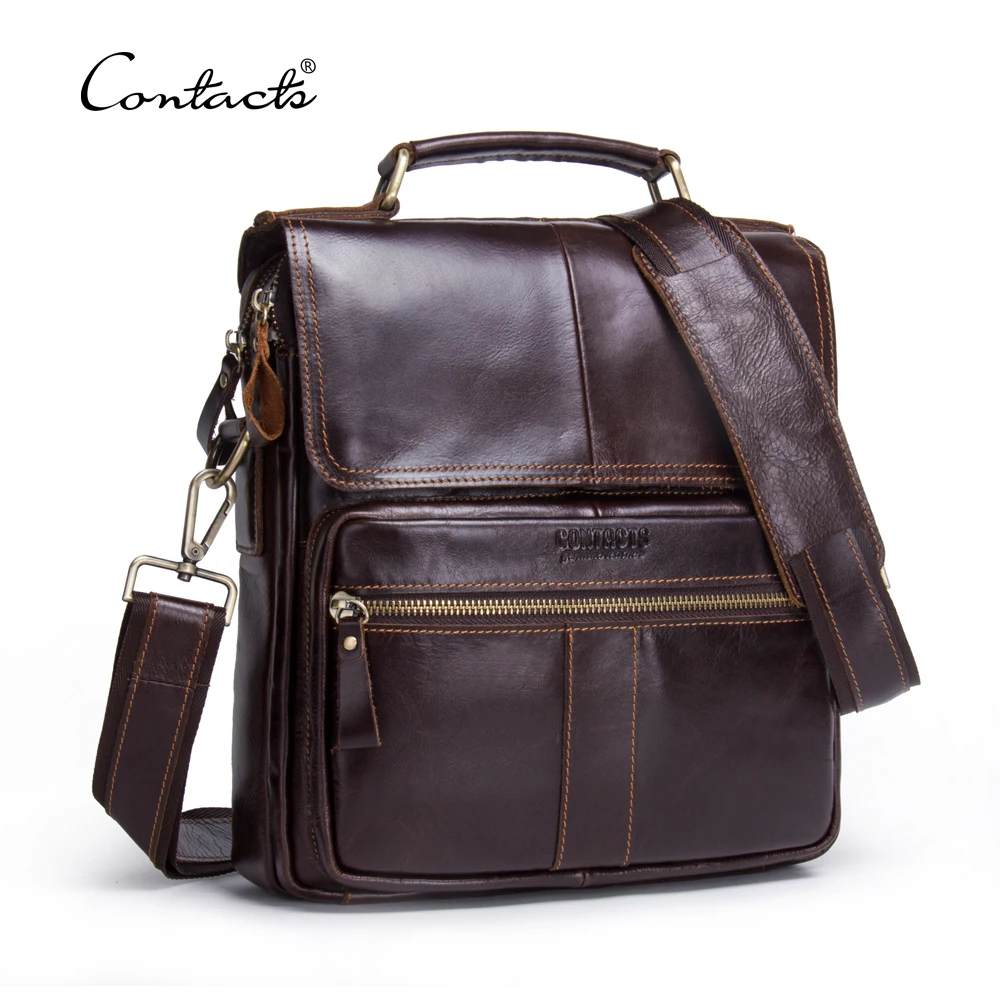 contact's dropship factory custom wholesale genuine leather vintage luxury business casual mens crossbody shoulder bag messenger, Coffee/black or customized
contact's dropship factory custom wholesale genuine leather vintage luxury business casual mens crossbody shoulder bag messenger, Coffee/black or customized