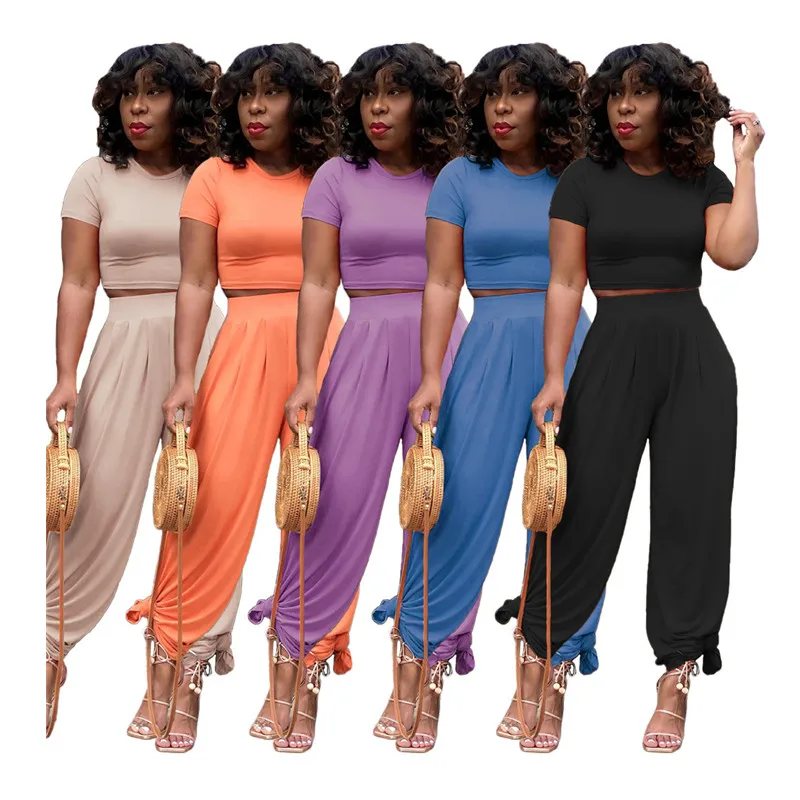Women knitted o-neck crop top wide leg pants 2 piece set for female women tops pants two pieces sets women's suits
Women knitted o-neck crop top wide leg pants 2 piece set for female women tops pants two pieces sets women's suits