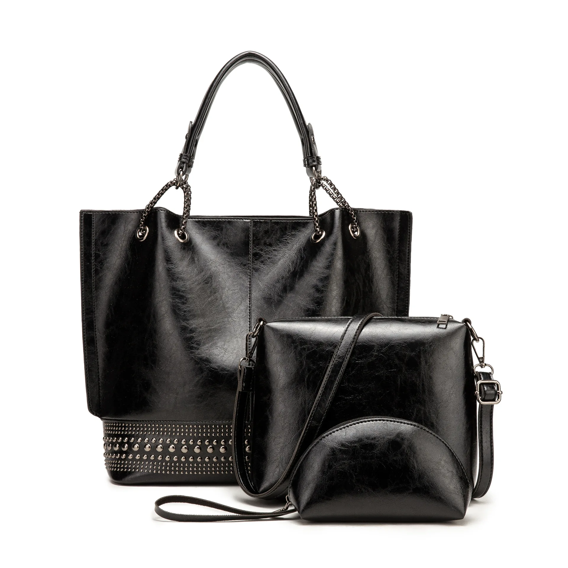 New Spot wholesale lady women Tote bags sets Fashion handbag 3 in 1 Large capacity bag women handbags 2020 pu bags, Color1/2/3/4
New Spot wholesale lady women Tote bags sets Fashion handbag 3 in 1 Large capacity bag women handbags 2020 pu bags, Color1/2/3/4