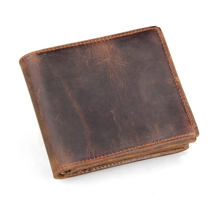 OEM men's wallet Retro crazy horse leather wallet short Amazon hot purse cowhide leather
OEM men's wallet Retro crazy horse leather wallet short Amazon hot purse cowhide leather