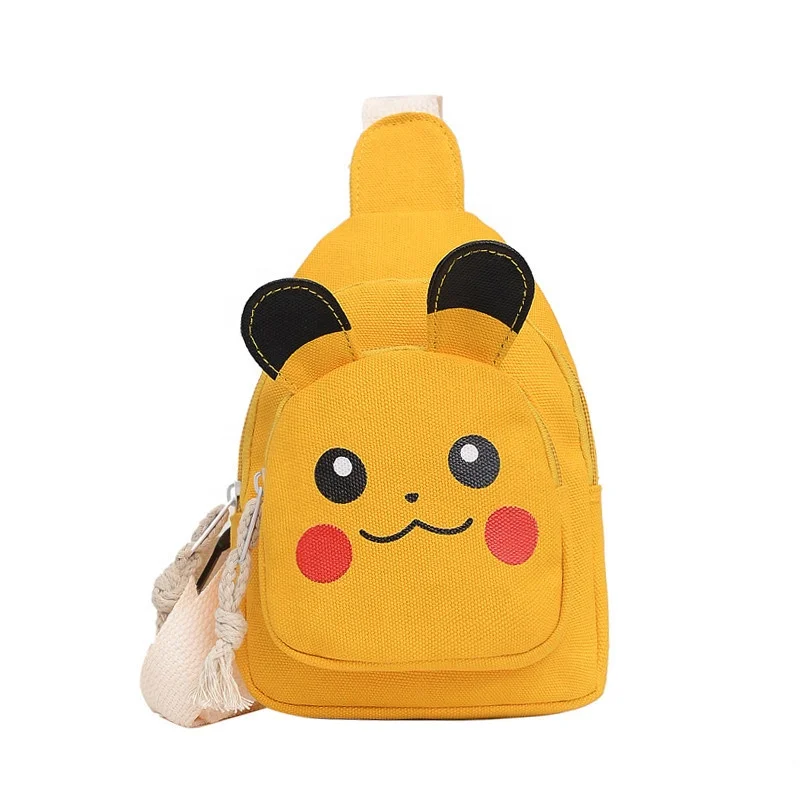 High quality cartoon fashion canvas chest bag running mini messenger bag crossbody shoulder phone bag
High quality cartoon fashion canvas chest bag running mini messenger bag crossbody shoulder phone bag