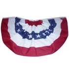 Woworld 2x3 Feet American Flag Nylon USA Flag Outdoor Indoor US FAN Flag Embroidered Stars Sewn Stripes Brass Grommets
