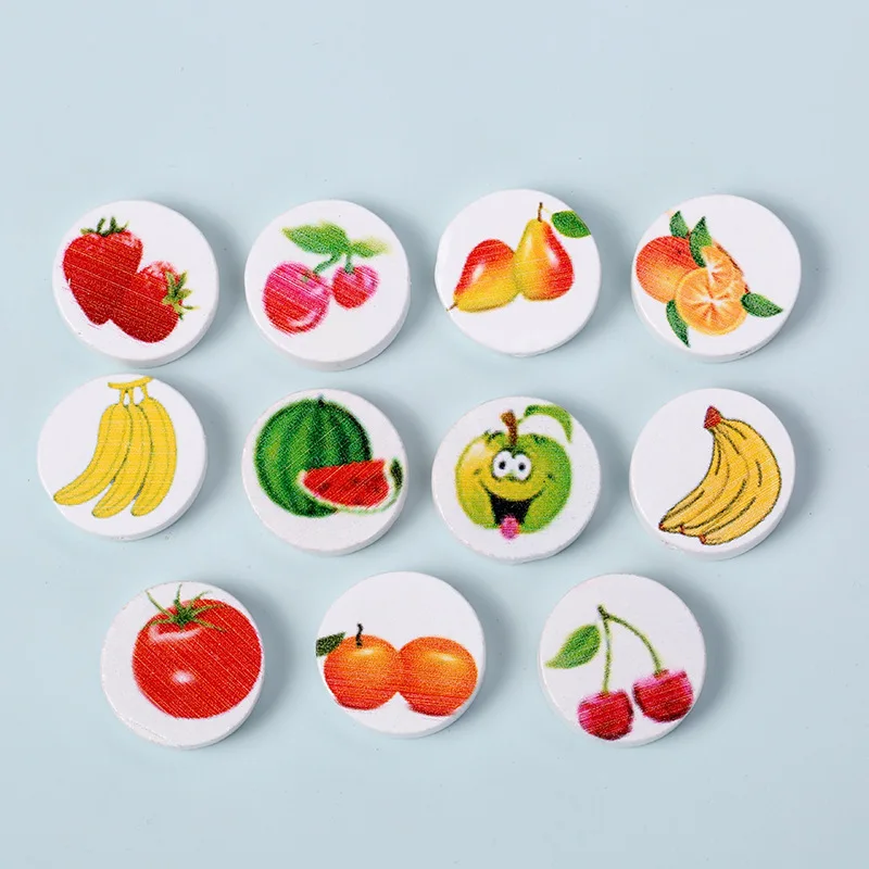 2cm Wooden Round Piece Color Printing Cartoon Loose Beads Diy Necklace Bracelet Jewelry Accessories
2cm Wooden Round Piece Color Printing Cartoon Loose Beads Diy Necklace Bracelet Jewelry Accessories