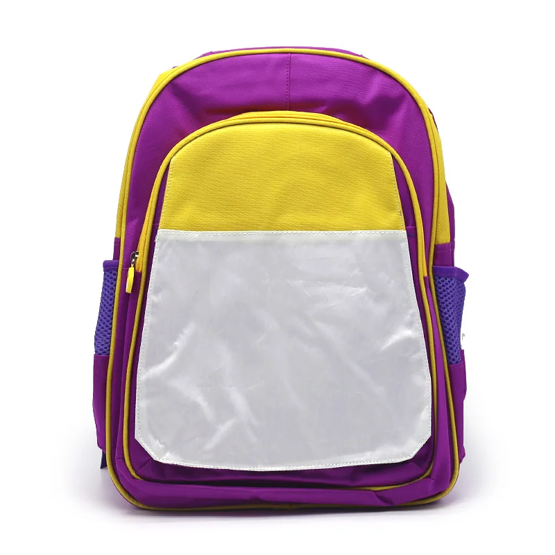 High Quality Colorful Personalized Logo School Bag Sublimation Blank Kid Backpack, As picture
High Quality Colorful Personalized Logo School Bag Sublimation Blank Kid Backpack, As picture