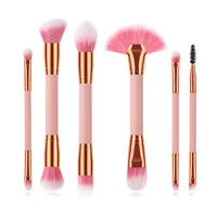 Custom Logo Make Up Tools Private Label Makeup Brushes 6pcs Double Ended Makeup Brush Set
Custom Logo Make Up Tools Private Label Makeup Brushes 6pcs Double Ended Makeup Brush Set