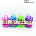 Educational Kids Plastic Craft Making DIY Jewelry Kits Toy Set