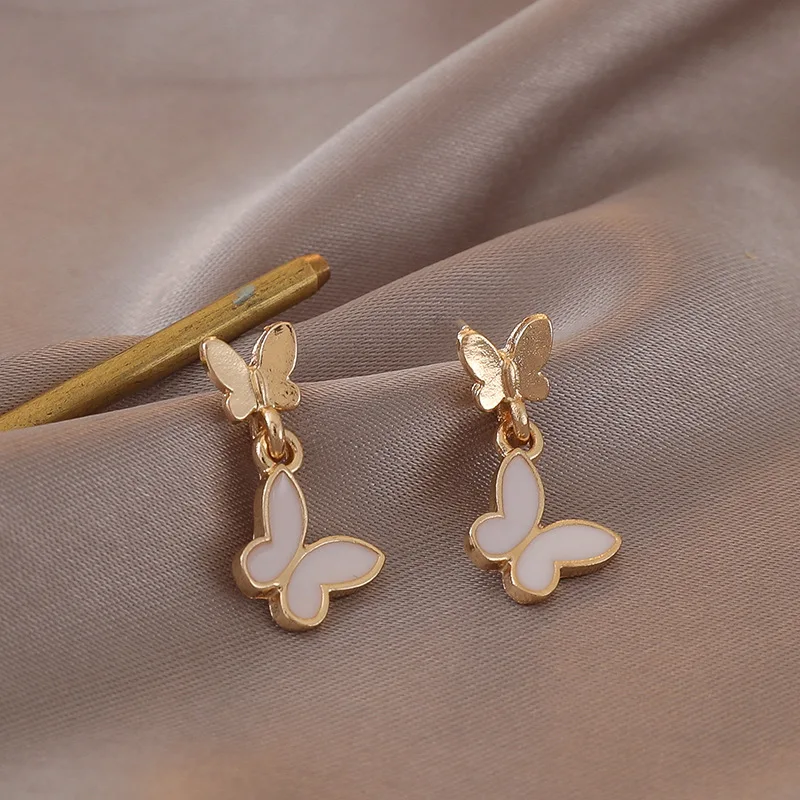 Vershal Korean Cute Minimalist 925 Sterling Silver Earrings Sweet Butterfly Delicate Stud Earrings Jewelry
Vershal Korean Cute Minimalist 925 Sterling Silver Earrings Sweet Butterfly Delicate Stud Earrings Jewelry