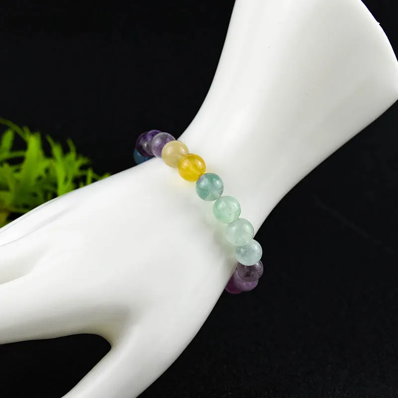 Wholesale Natural Gemstone Bracelet Stretchy Beads Chakra Fluorite Crystal Bracelet, Mixed
Wholesale Natural Gemstone Bracelet Stretchy Beads Chakra Fluorite Crystal Bracelet, Mixed