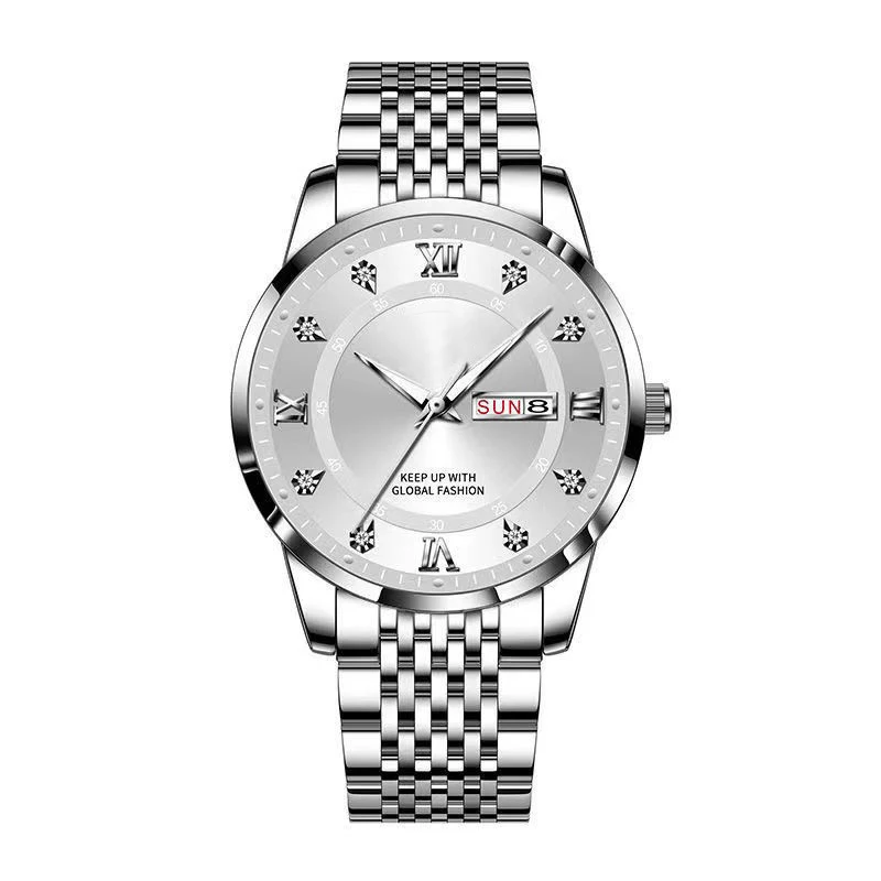 High Quality Luxury Gold Stainless Steel Back Atm Water Resistant Exactime Men Wrist Quartz Watches, 2 colors
High Quality Luxury Gold Stainless Steel Back Atm Water Resistant Exactime Men Wrist Quartz Watches, 2 colors