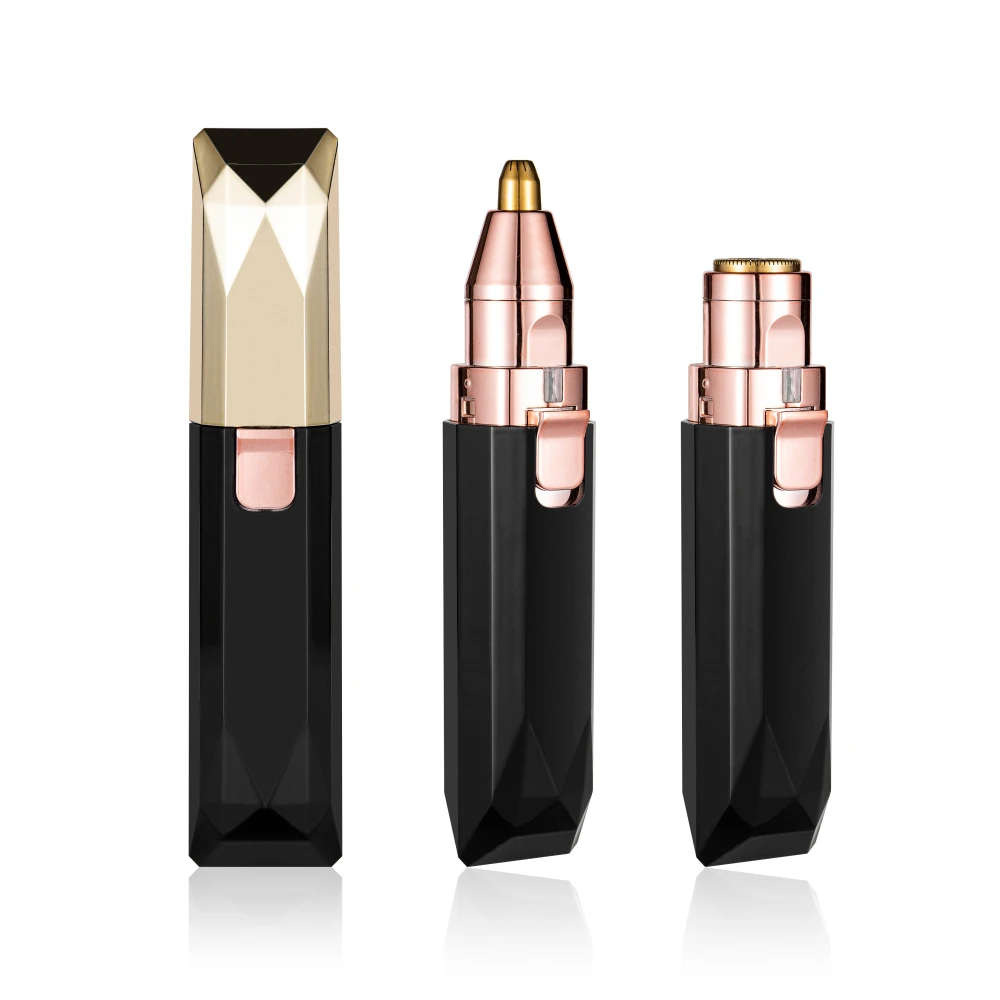 2 in 1 multi head new model women electric battery operated facial hair remover eyebrow trimmer rose gold, Black
2 in 1 multi head new model women electric battery operated facial hair remover eyebrow trimmer rose gold, Black