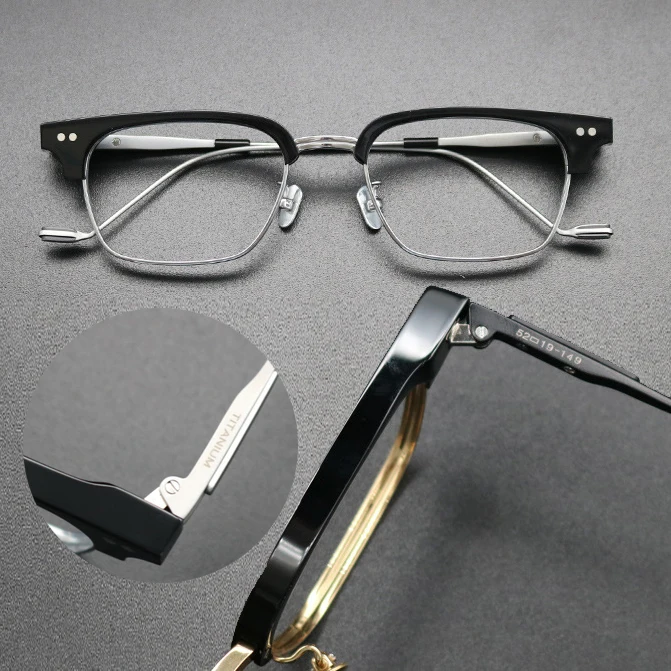 Luxury Titanium Classic Style Top Quality Expensive Oem Odm Retro Classic Lunette Eyeglasses Frames
Luxury Titanium Classic Style Top Quality Expensive Oem Odm Retro Classic Lunette Eyeglasses Frames