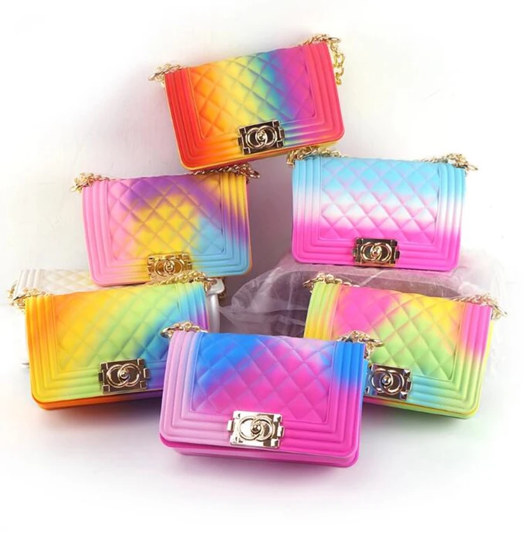Wholesale Fashion Ladys Crossbody Hand Bags Designer Brand Jelly Purse And Handbag Candy Luxury Handbags For Women, As pictures or customized colors
Wholesale Fashion Ladys Crossbody Hand Bags Designer Brand Jelly Purse And Handbag Candy Luxury Handbags For Women, As pictures or customized colors