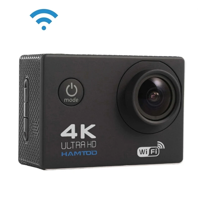 

Most popular HAMTOD H9A HD 4K WiFi Sport Camera with Waterproof Case, Generalplus 4247, 2.0 inch LCD Screen