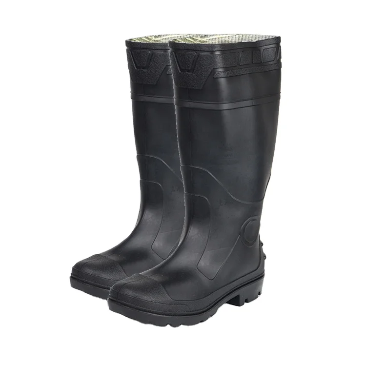 SMASYS CE approved Gumboot Oil Chemical Resistant PVC Safety Work Boot with steel toe, Black
SMASYS CE approved Gumboot Oil Chemical Resistant PVC Safety Work Boot with steel toe, Black