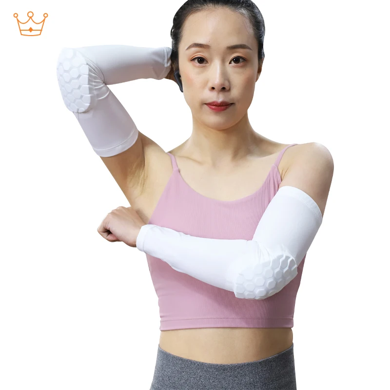 Honeycomb Elbow Support Exercise Fitness to Prevent Elbow Injury Soft Skin-friendly and Stable Elbow Anti-slip Pad, Black.white.red.yellow.blue.dark blue
Honeycomb Elbow Support Exercise Fitness to Prevent Elbow Injury Soft Skin-friendly and Stable Elbow Anti-slip Pad, Black.white.red.yellow.blue.dark blue