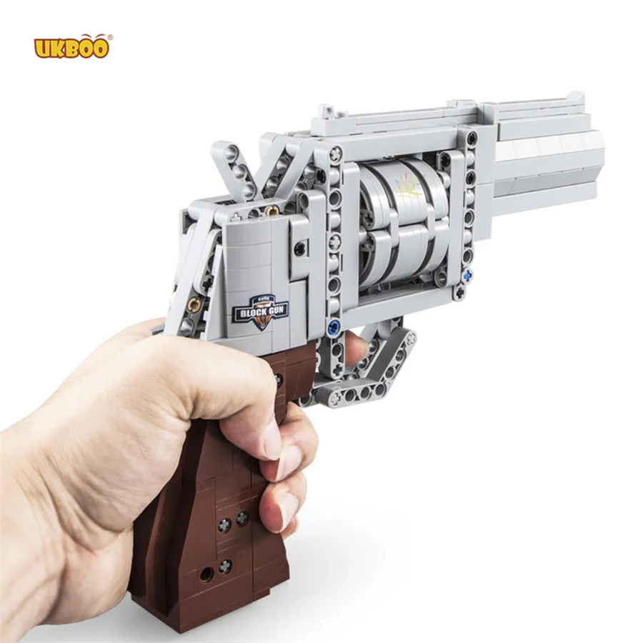 UKBOO Free Shipping 475PCS Revolver CADA Assembled Toys Emission Model Military ww2 Pistol CADA Block
UKBOO Free Shipping 475PCS Revolver CADA Assembled Toys Emission Model Military ww2 Pistol CADA Block