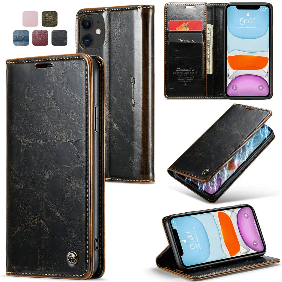 CaseMe Hot Promotion for iPhone 11 Case Cover Magnetic Leather Business Stylish for iPhone 11 / 11 Pro Max Wallet Phone Case
CaseMe Hot Promotion for iPhone 11 Case Cover Magnetic Leather Business Stylish for iPhone 11 / 11 Pro Max Wallet Phone Case
