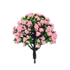 1 Piece 6cm miniature tree architecture model outdoor garden flowers DIY design House street Building Model Material