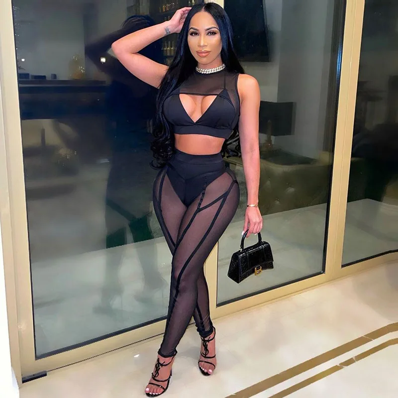 2022 Wholesale new arrivals spring women ladies leggings sexy high waist black mesh pants, Photo shows
2022 Wholesale new arrivals spring women ladies leggings sexy high waist black mesh pants, Photo shows