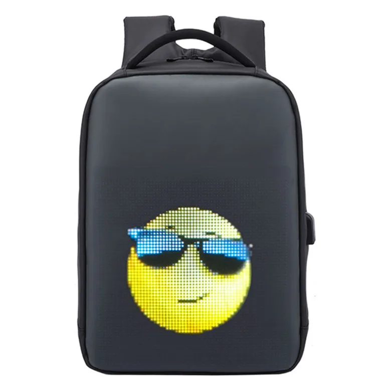 Led screen school bag backpack with led panel lighting bagled bag hidden led display back pack, Customized colors
Led screen school bag backpack with led panel lighting bagled bag hidden led display back pack, Customized colors