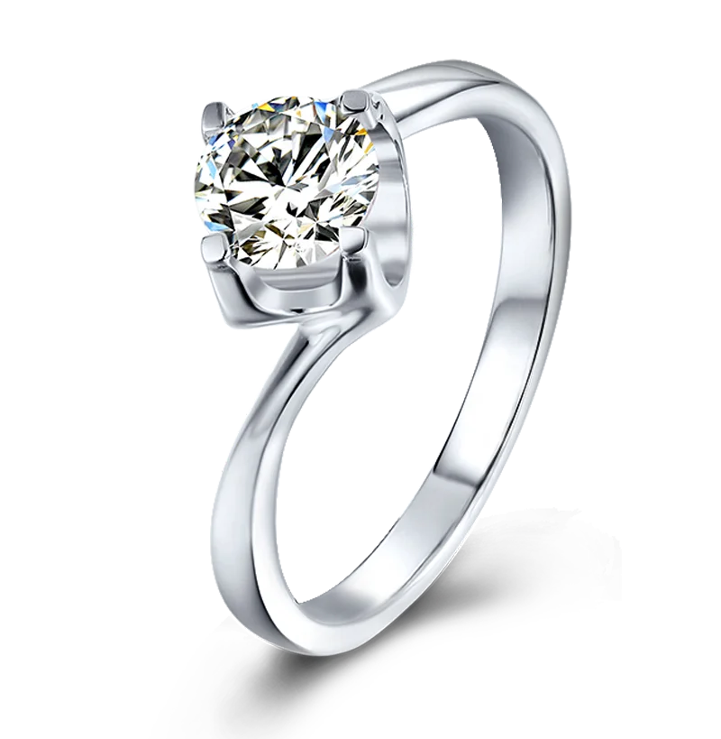 Abiding Customized Wedding Fashion 925 Sterling Silver 1ct 6.5mm Moissanite Ring For Women
Abiding Customized Wedding Fashion 925 Sterling Silver 1ct 6.5mm Moissanite Ring For Women