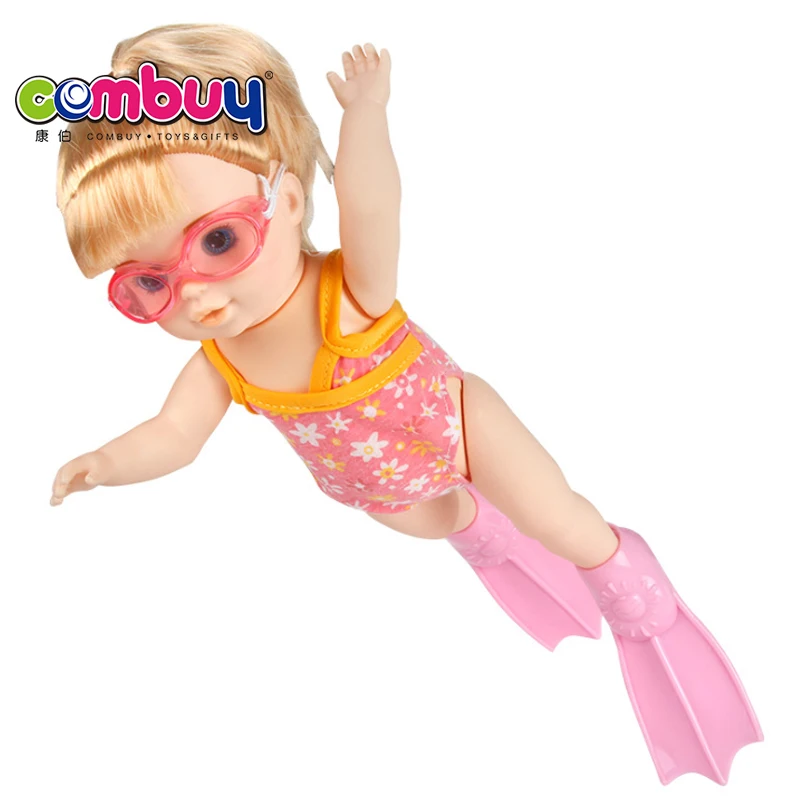 swimming baby doll toy