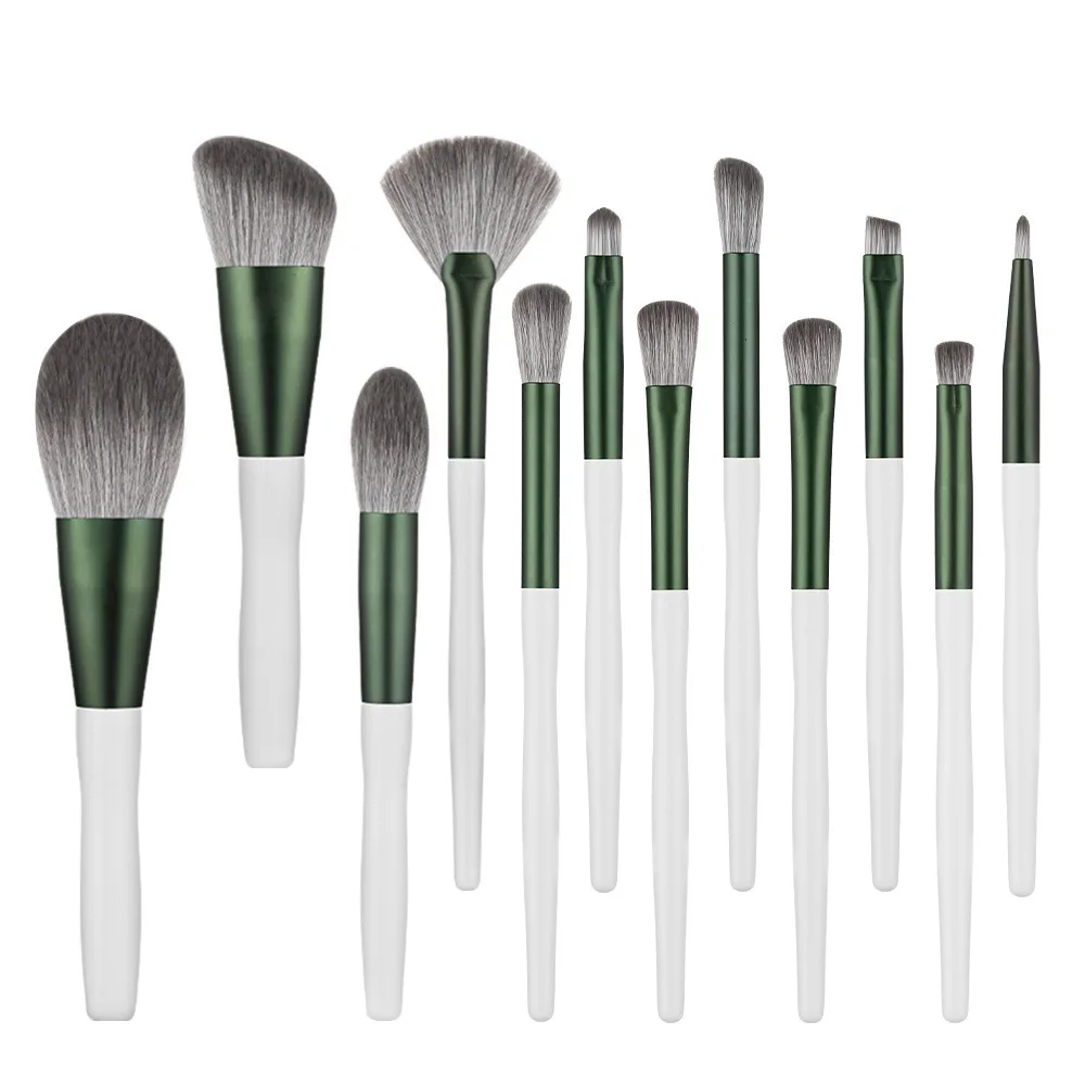 12pcs Makeup Brushes Set Foundation Powder Blush Cosmestic Brushes Beauty Makeup Tool, Black silver
12pcs Makeup Brushes Set Foundation Powder Blush Cosmestic Brushes Beauty Makeup Tool, Black silver