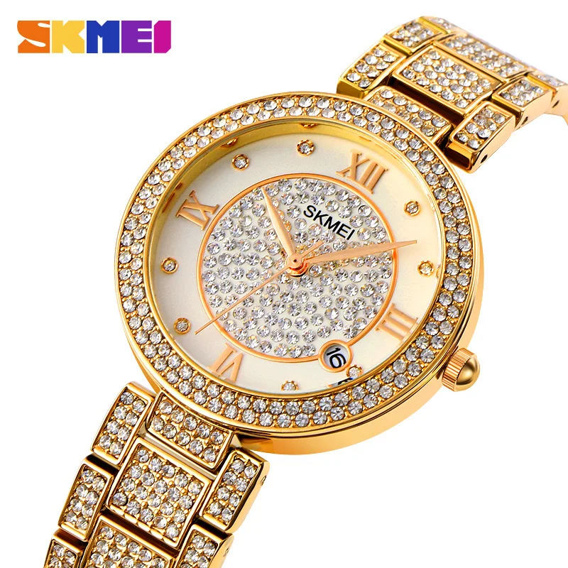 Gypsophila Diamond Ladies Fashion Watch Shiny Rose Gold Trend Net Red Quartz Watch, Gold/silver/rose gold/color/black
Gypsophila Diamond Ladies Fashion Watch Shiny Rose Gold Trend Net Red Quartz Watch, Gold/silver/rose gold/color/black