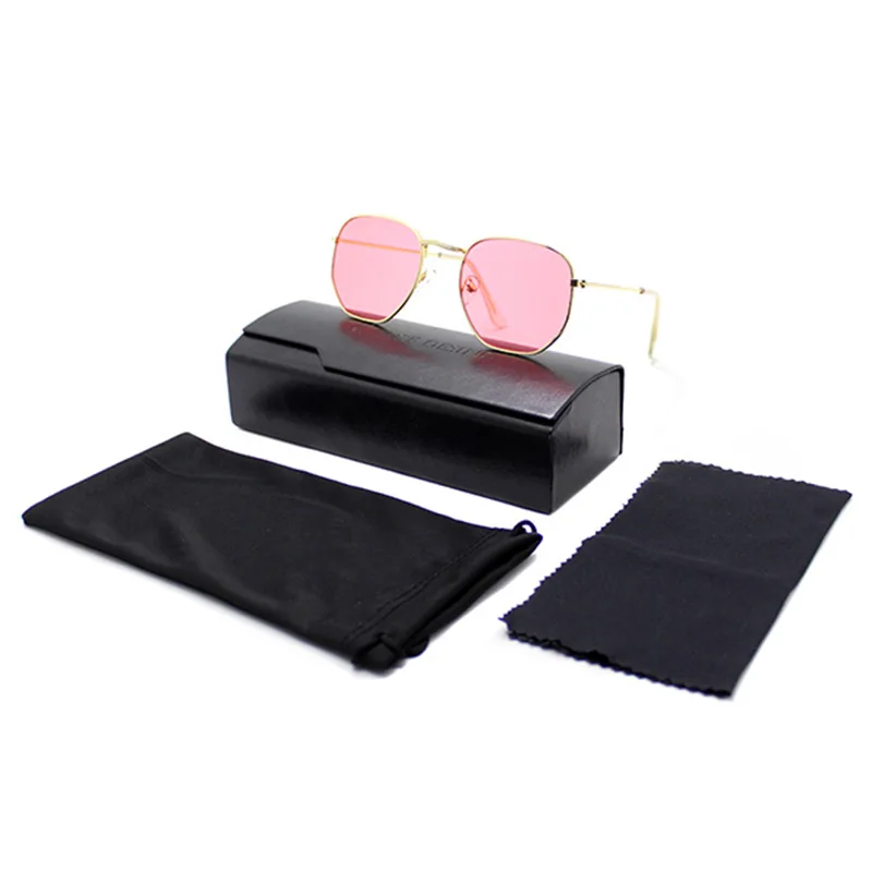 Manufacturers Rose Red Ice Blue Lens Retro Vintage Rectangle Square UV400 Luxury Metal Sunglasses for Travel, 6 colors
Manufacturers Rose Red Ice Blue Lens Retro Vintage Rectangle Square UV400 Luxury Metal Sunglasses for Travel, 6 colors