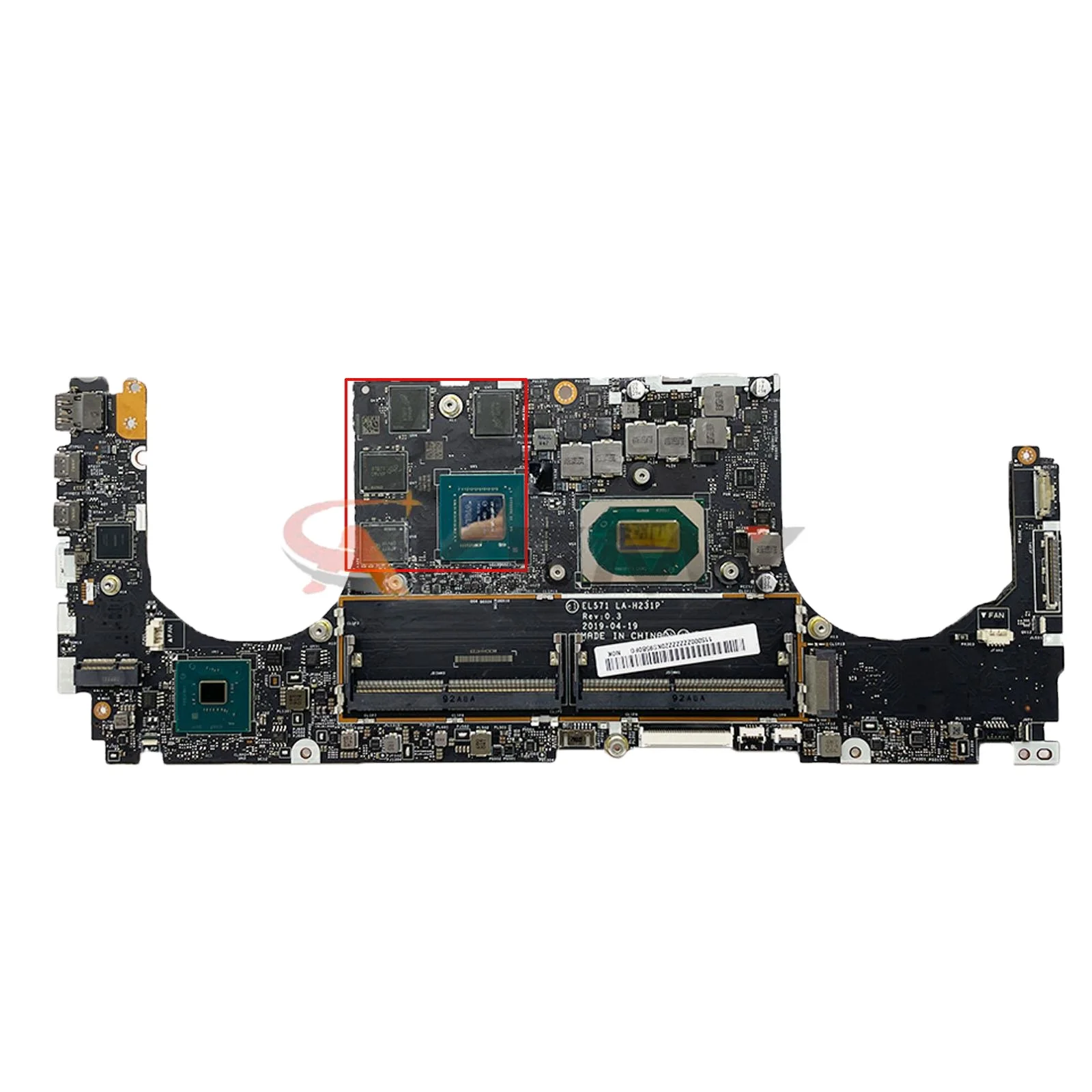 EL571 LA-H231P 5B20S43052 For Lenovo Yoga S740-15IRH Laptop Motherboard GTX 1650 4G SRF6U I7-9750H CPU
EL571 LA-H231P 5B20S43052 For Lenovo Yoga S740-15IRH Laptop Motherboard GTX 1650 4G SRF6U I7-9750H CPU