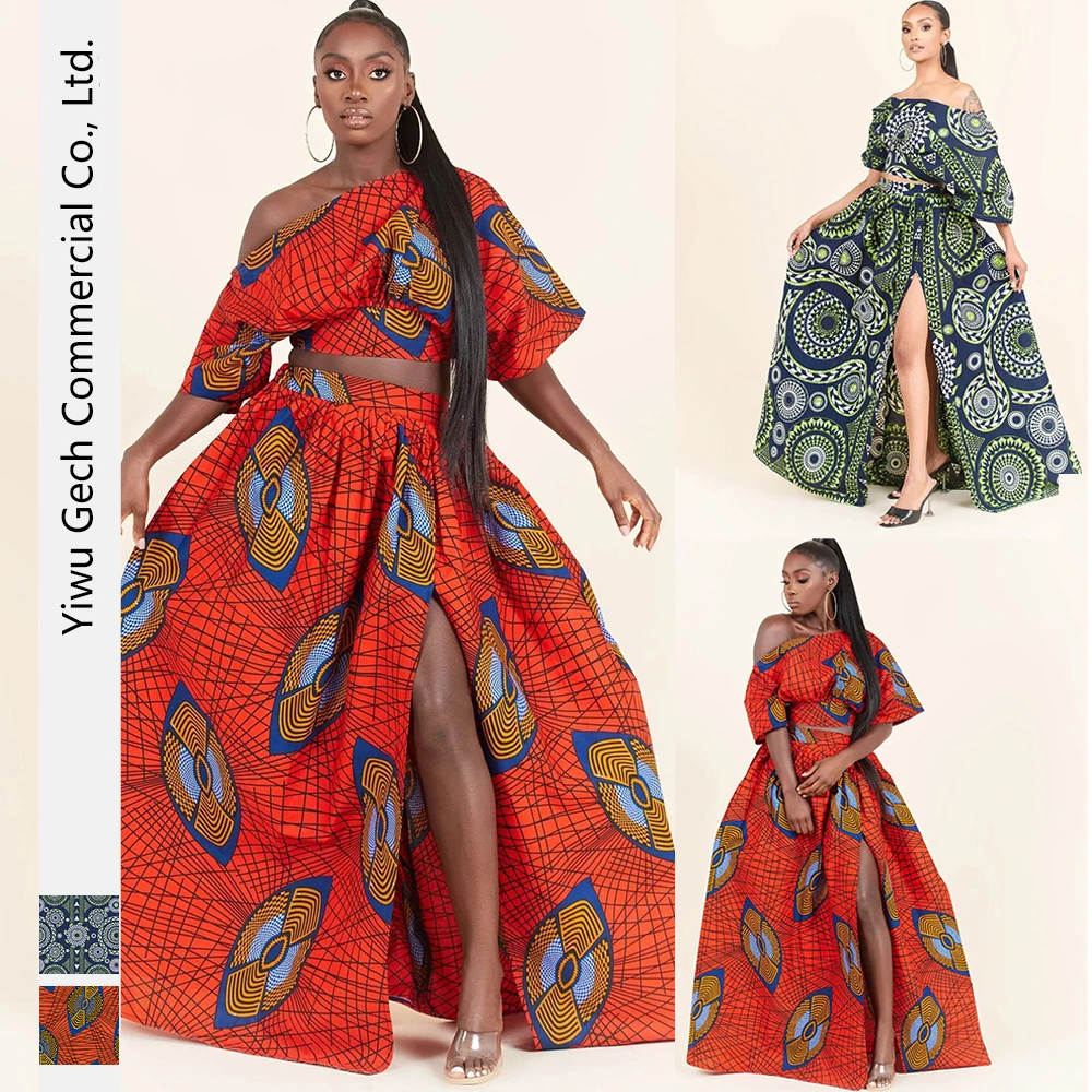 Indonesian Style Casual Wear Split Skirt +Crop Top Fashion African Printed Women's Crop Top Skirt Set, Red, green
Indonesian Style Casual Wear Split Skirt +Crop Top Fashion African Printed Women's Crop Top Skirt Set, Red, green