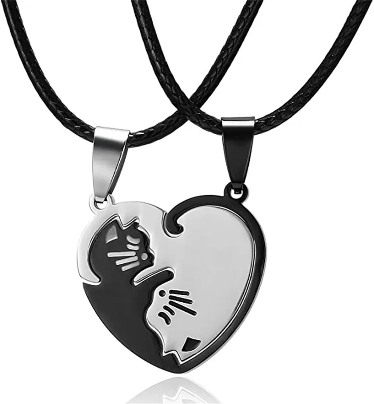 Stainless Cat Pendant Necklace Fashion Necklace For lover Couples SS004, As the pictures
Stainless Cat Pendant Necklace Fashion Necklace For lover Couples SS004, As the pictures