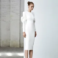 C2059 new arrival brand celebrity women club wear sexy plane solid white midi tight bodycon bandage dress
C2059 new arrival brand celebrity women club wear sexy plane solid white midi tight bodycon bandage dress