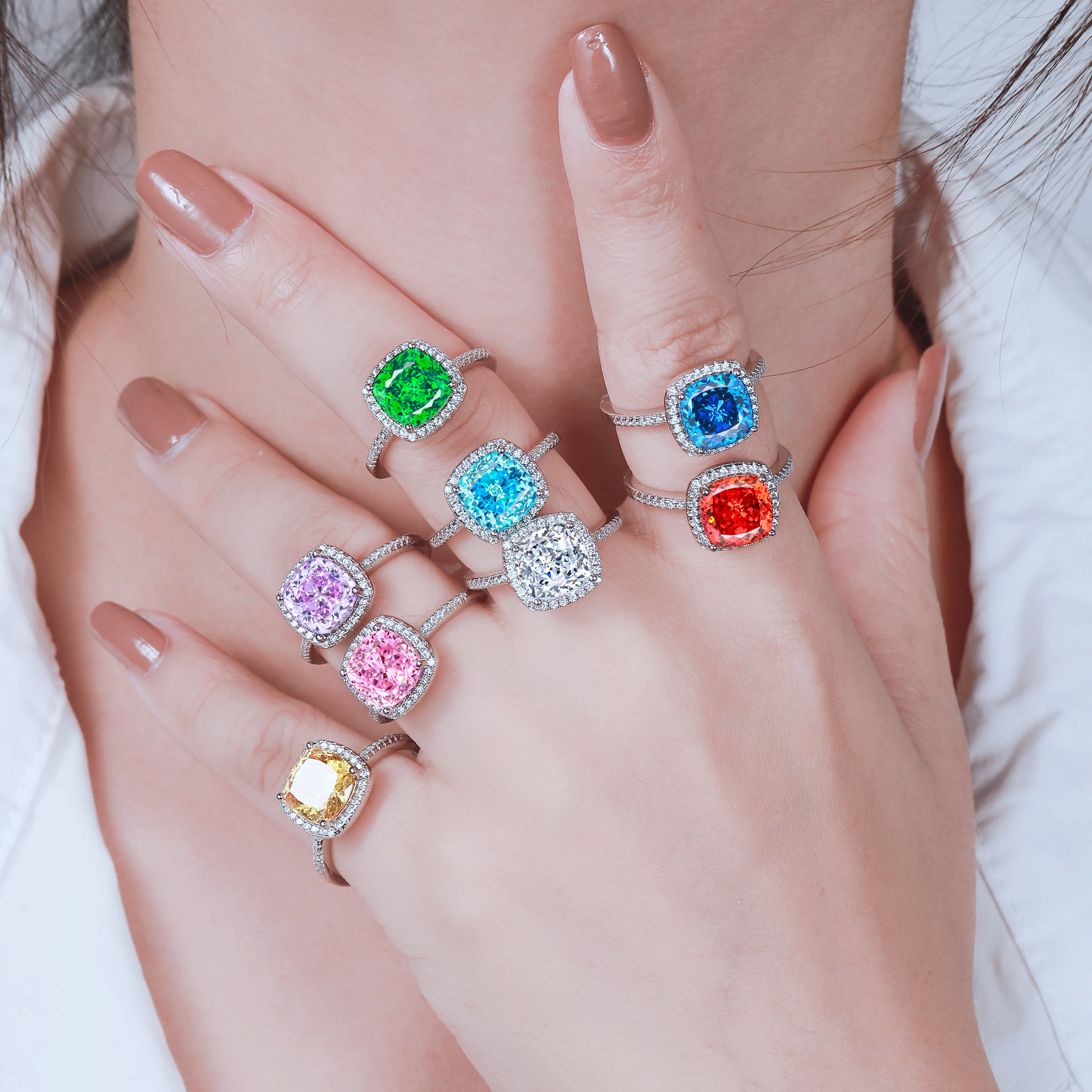 Ladies Jewellery Classic Silver 925 Rings Love Heart Fashion Crystal Wedding & Party Ring For Women Silver Jewelry
Ladies Jewellery Classic Silver 925 Rings Love Heart Fashion Crystal Wedding & Party Ring For Women Silver Jewelry