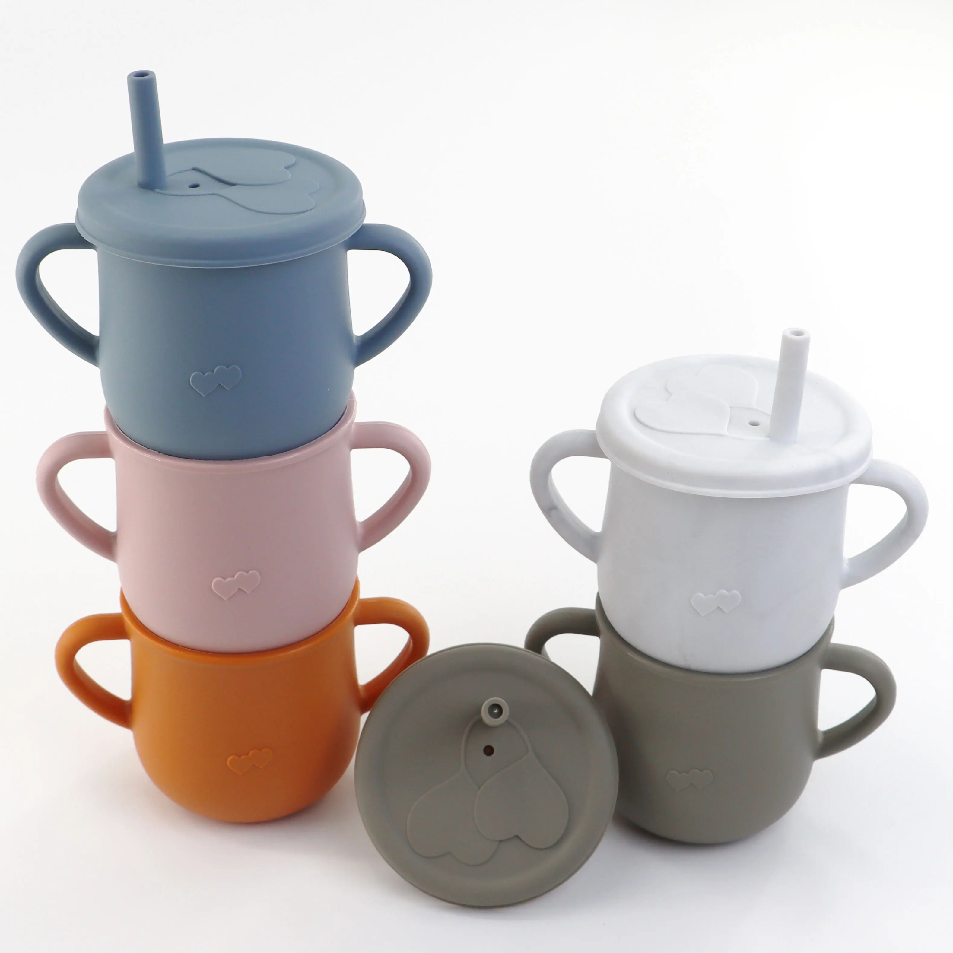 Factory Direct Price Kid Drinking Sippy Lids Baby Training Cups Silicone Water Cup For Kids And Toddlers, Customized color
Factory Direct Price Kid Drinking Sippy Lids Baby Training Cups Silicone Water Cup For Kids And Toddlers, Customized color