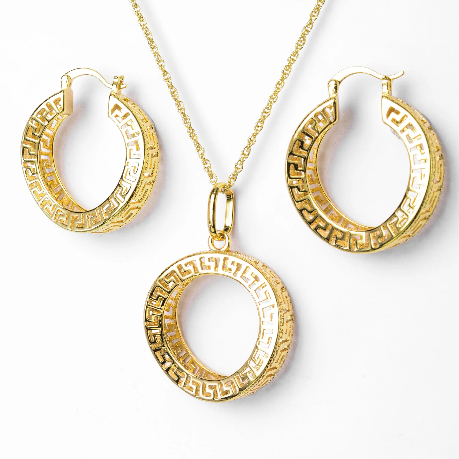 Dubai high quality Alloy Necklace Earrings Sets Women wedding party big accessories for women jewelry set, Gold color 
Dubai high quality Alloy Necklace Earrings Sets Women wedding party big accessories for women jewelry set, Gold color