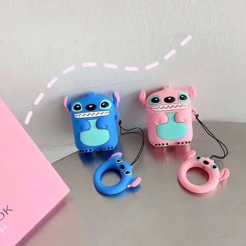 For Lilo and Stitch For Airpod Case 3D Cute Cartoon Silicone For Air Pod Cover for Apple Airpods Case
For Lilo and Stitch For Airpod Case 3D Cute Cartoon Silicone For Air Pod Cover for Apple Airpods Case