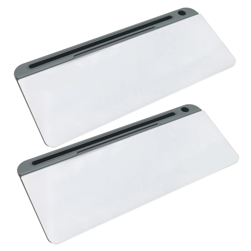 Top quality new desk and laptop organizer tempered galss surface plastic desk drawer organizer, White
Top quality new desk and laptop organizer tempered galss surface plastic desk drawer organizer, White