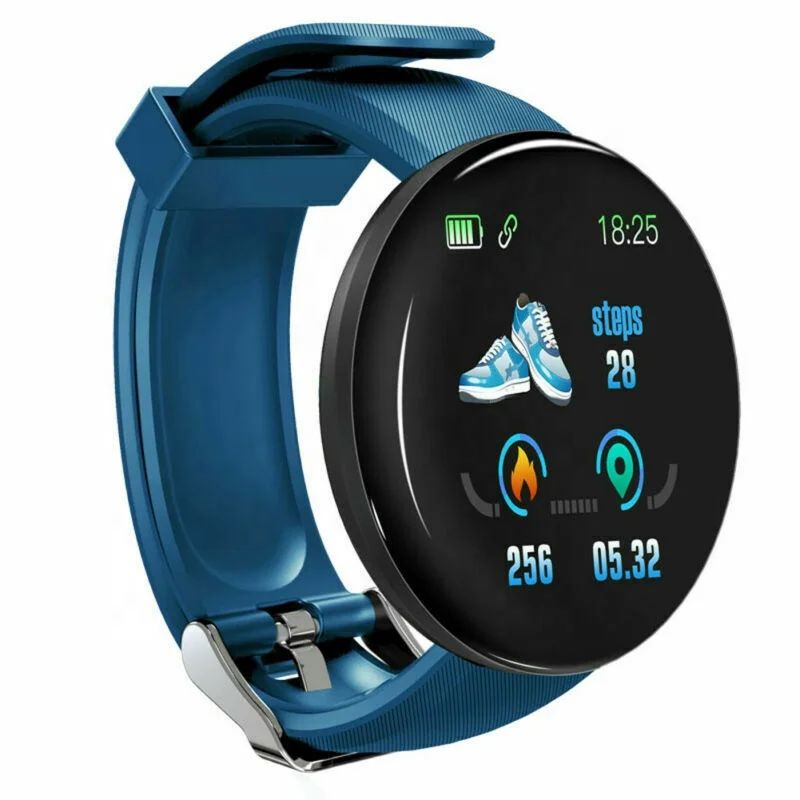 Sport Fitness Tracker D18 Blood Pressure Heart Rate Monitor Walking Fashion Watch Smart Watches for Women Men
Sport Fitness Tracker D18 Blood Pressure Heart Rate Monitor Walking Fashion Watch Smart Watches for Women Men