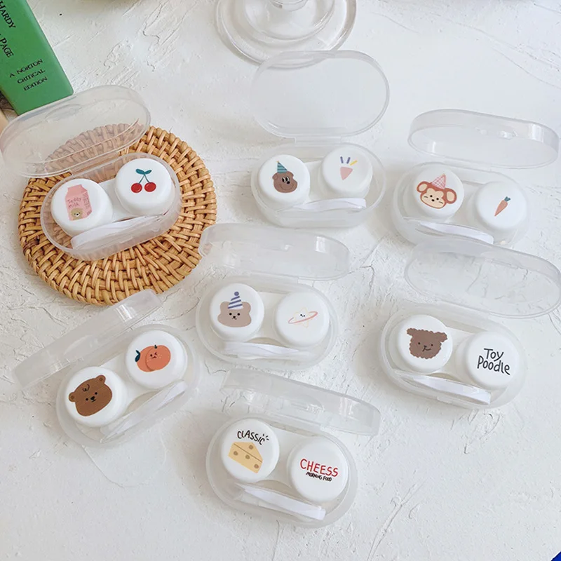 Wholesale Eyes Colorful Eyew Plastic Simple Custom Contact Lens Case Double Box Companion Box Personalized Contact Lens Case, Customized
Wholesale Eyes Colorful Eyew Plastic Simple Custom Contact Lens Case Double Box Companion Box Personalized Contact Lens Case, Customized