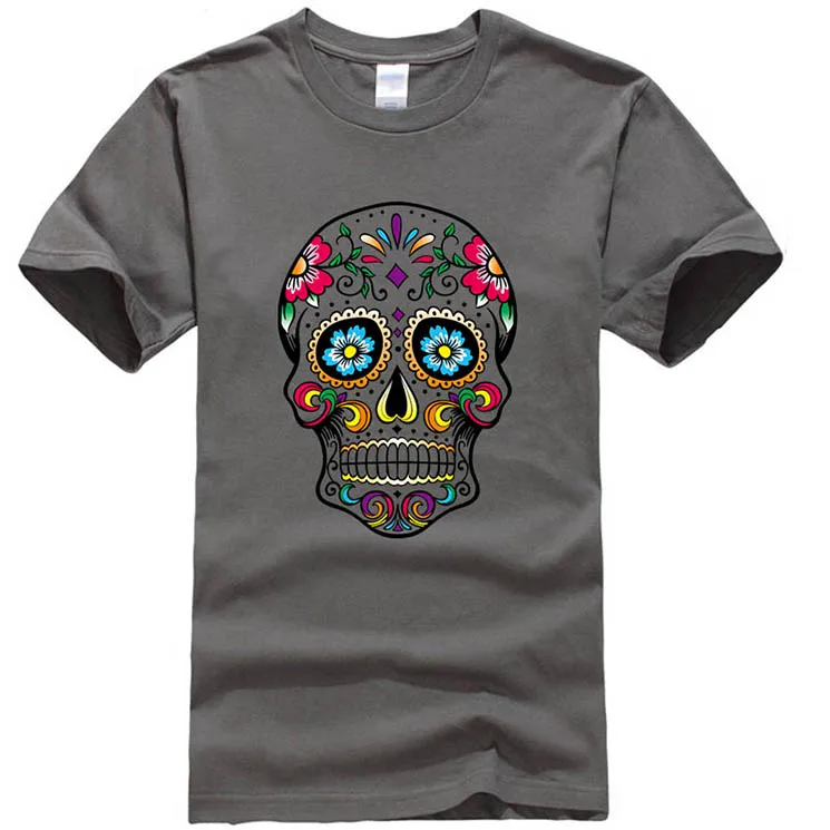 Men's High Quality 100% cotton T-shirt street style loose cool skull printed men t shirt casual short sleeve For Men
Men's High Quality 100% cotton T-shirt street style loose cool skull printed men t shirt casual short sleeve For Men