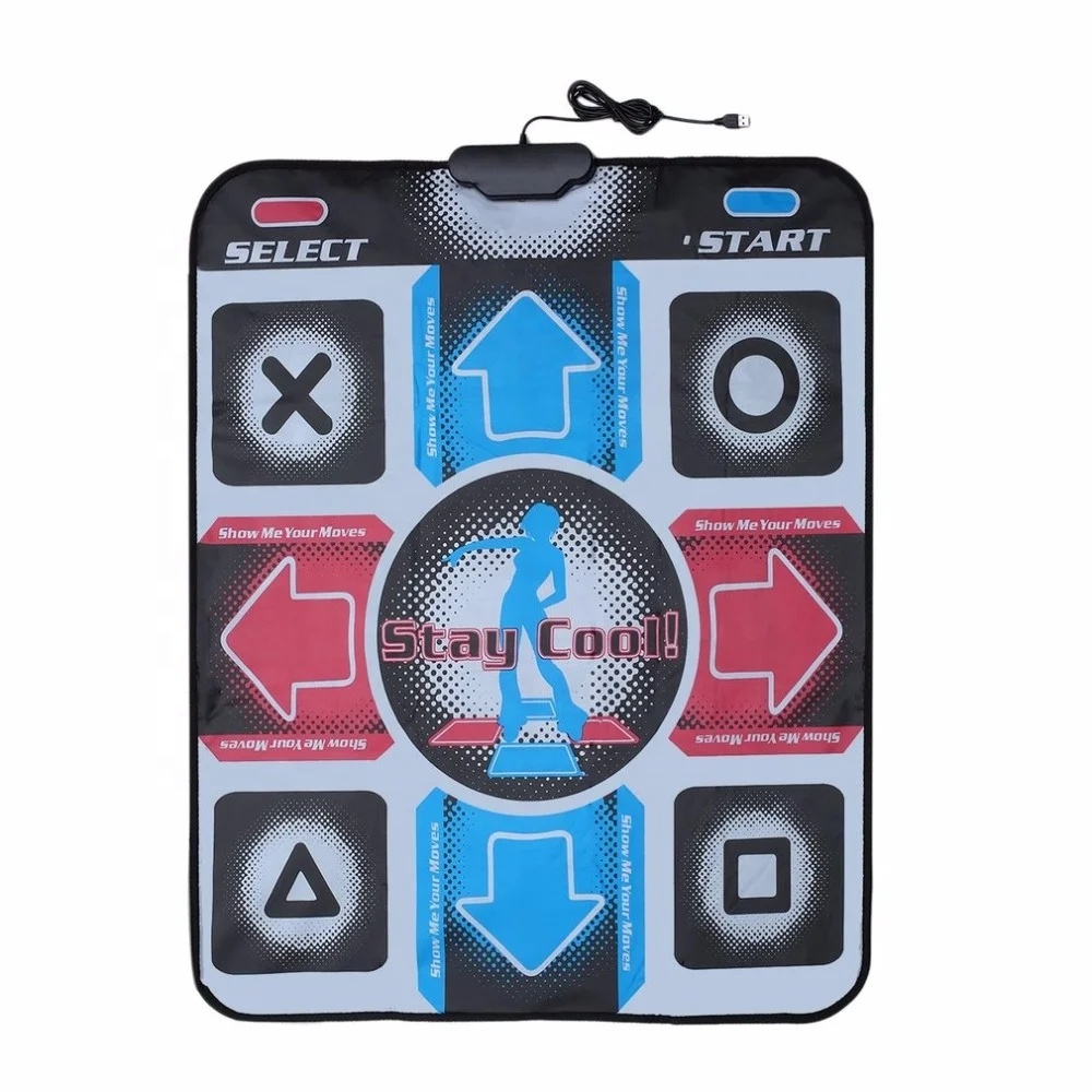 Dance Mat Dancing Step Dance Pad Dancer Blanket Equipment Revolution HD Non-Slip Foot Print Mat to PC with USB, Multi
Dance Mat Dancing Step Dance Pad Dancer Blanket Equipment Revolution HD Non-Slip Foot Print Mat to PC with USB, Multi
