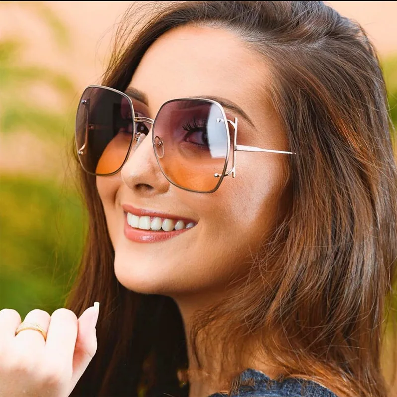 LBAshades New style metal frame sunglasses fashion irregular large frame trend sunglasses women
LBAshades New style metal frame sunglasses fashion irregular large frame trend sunglasses women